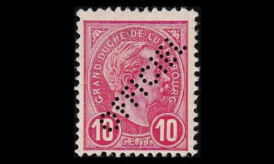 Luxemburg 66 ** Virkamerkki läviste 10 C (1899)