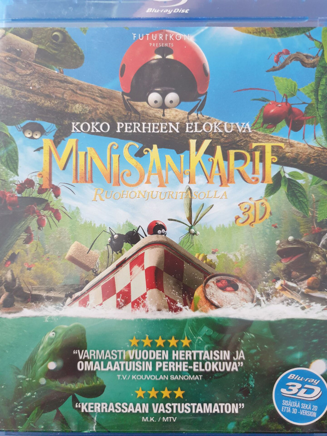 MINISANKARIT BLU-RAY 3D