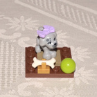 LEGO Friends - koira - (harmaa, täplät) - pikkukuva 1