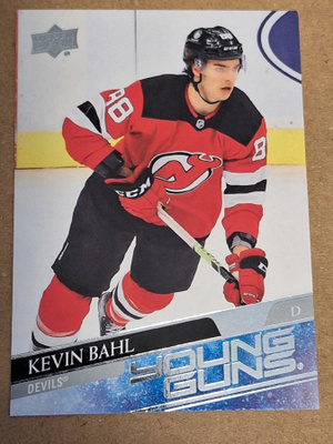 2020-21 Upper Deck Kevin Bahl Young Guns ROOKIE #720
