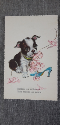 Koira ja pienet koiruudet mielessä, Paletti kortti 2333/6
