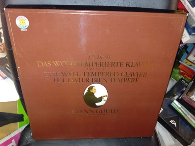 4LP : Glenn Gould : Bach Das Wohltemperierte klavier +