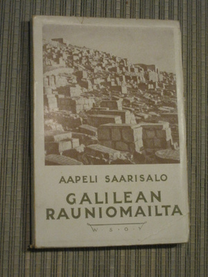 Galilean rauniomailta Saarisalo, Aapeli