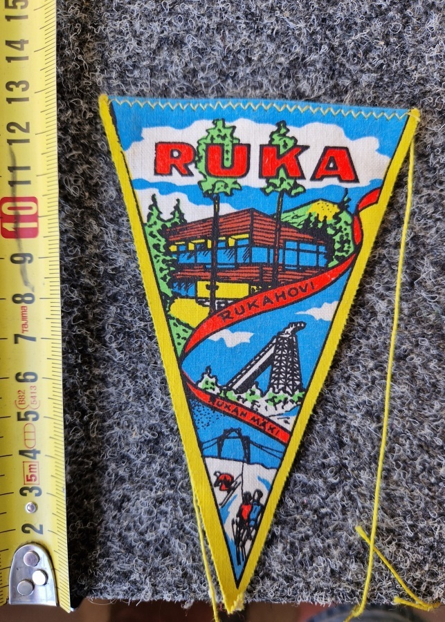 Rukka vintage pieni matkailuviiri