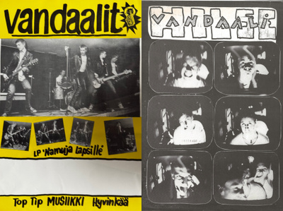 VANDAALIT Vandaali-Hilse + Vandaalit 1. keikkajuliste 1980