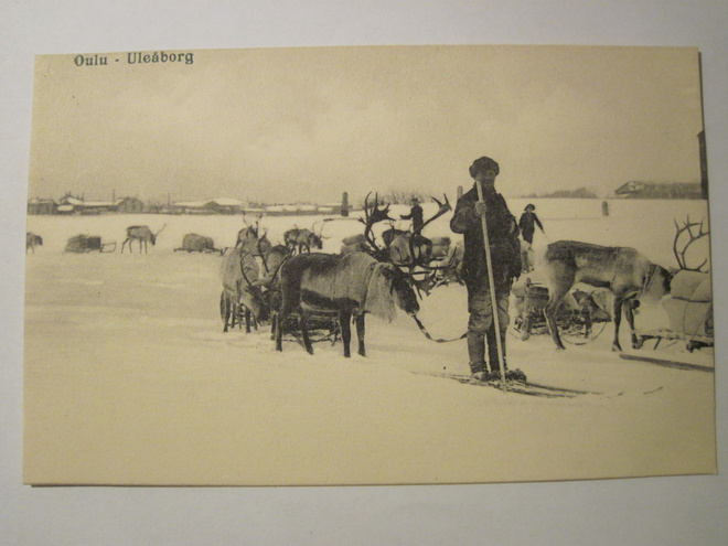 VANHA Postikortti Oulu HUIPPUKUNTO 1900-luku