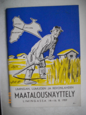 Maatalousnäyttely Limingassa 14-16.-8. 1959