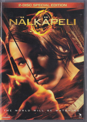 Nälkäpeli (The Hunger Games) 2-disc DVD K12