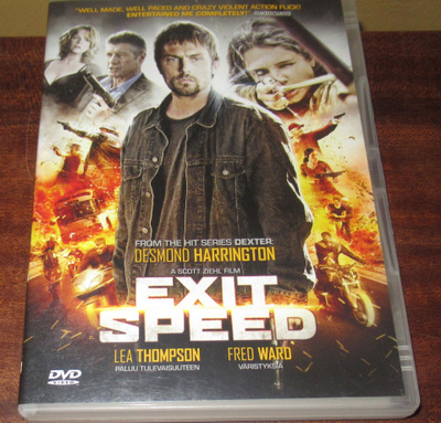Exit Speed toiminta trilleri dvd k-18