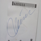 PERTSA KOIVULA fanikortti nimmarilla ( Sis.postikulut ) - pikkukuva 2