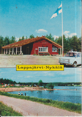 Lappajärvi - Nykälä.   sommitelmakortti , e38