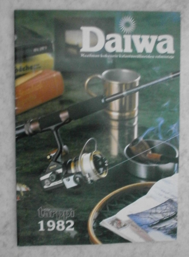 Daiwa - Tärppi 1982, kalastusvälineluettelo