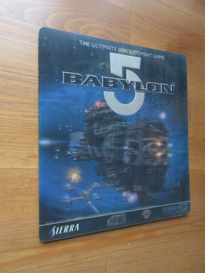 SIERRA: Babylon 5: Into the Fire 3D-hiirimatto *PROMO*