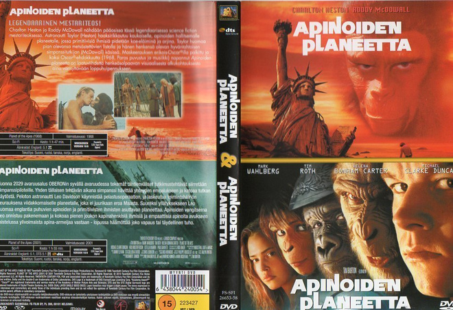 Apinoiden Planeetta 1968 / 2001	(10 006)	k	-FI-		DVD	(2)