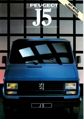 Peugeot J5 -esite, 1988