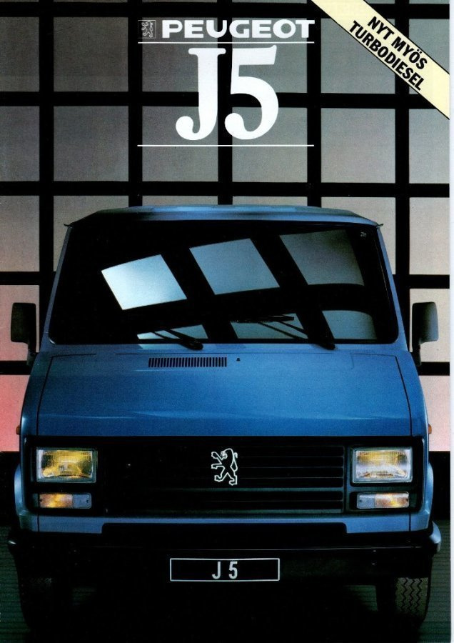 Peugeot J5 -esite, 1988