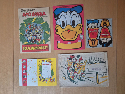 Aku Ankka tilaajalahja 1957 kokonainen