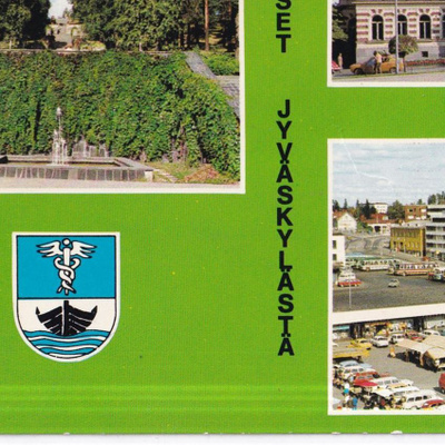 Jyväskylä. sommitelmakortti, e283