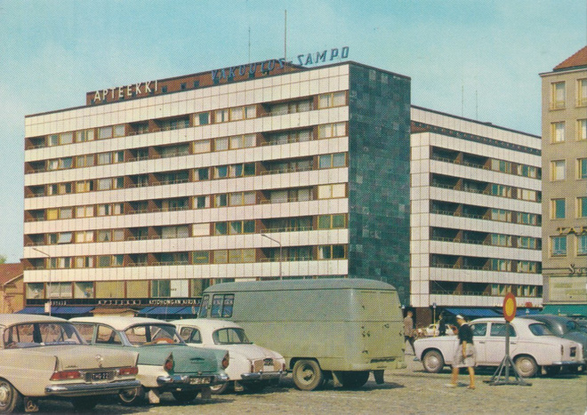 Pori: Näkymä Yrjönkadulta