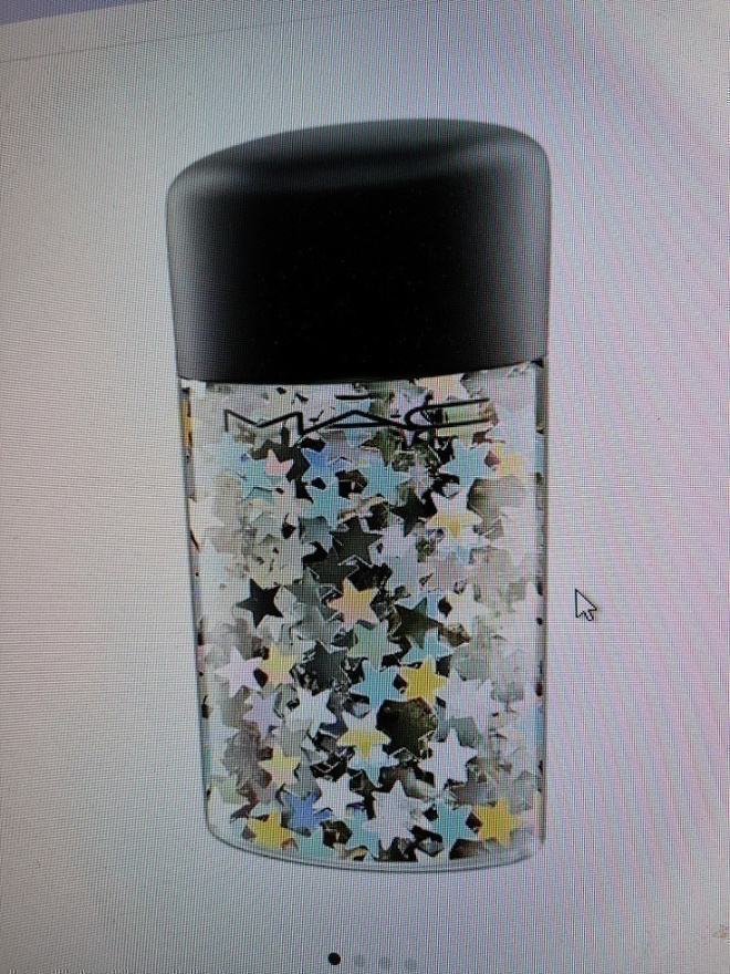 AITO MAC GLITTER-KIMALLE SÄVY A28 SILVER STARS UUSI