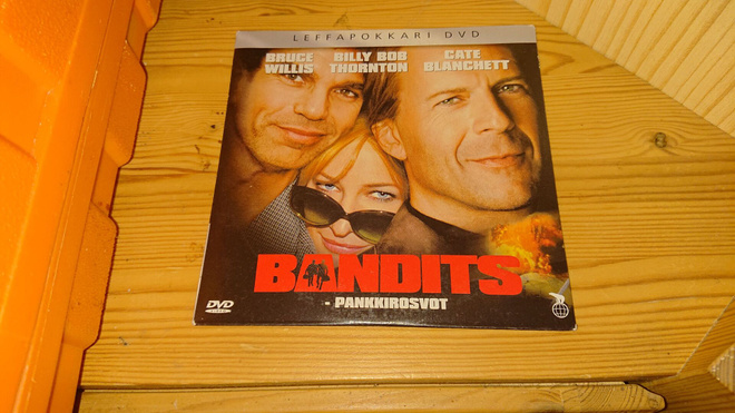 Pankkirosvot DVD Leffapokkari