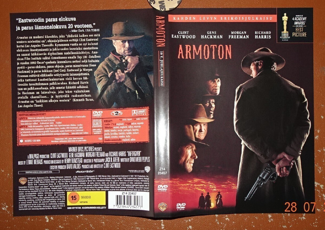 dvd, Armoton (Unforgiven, Clint Eastwood) - 2 dvd [western]