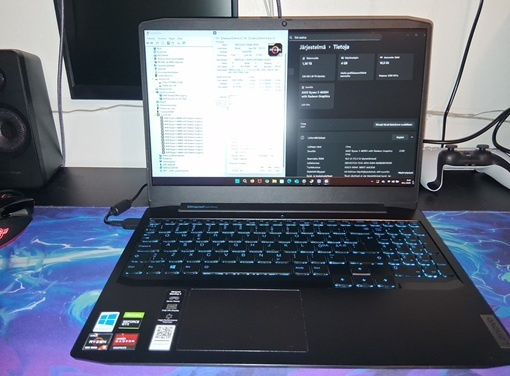 Lenovo Ideapad Gaming 3 Ryzen 5 peliläppäri  16GB GTX 1650!