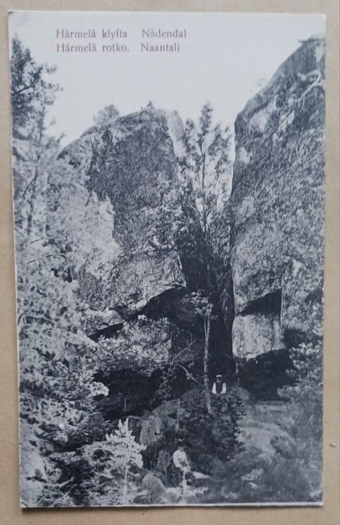Naantali, Härmelän rotko 1910  vanha mv pk, ei p.