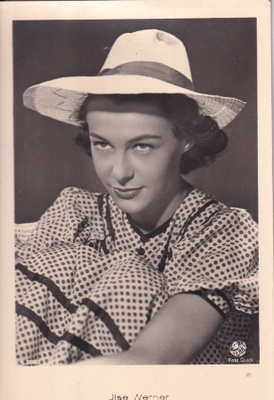 Ilse Werner, Star, filmitähti    b683