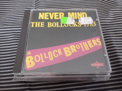 The BOLLOCK BROTHERS Never Mind the Bollocks 1983 CD