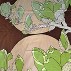Tampella Kuukuna satiinipuuvilla sisustuskangas 128x180cm - pikkukuva 3