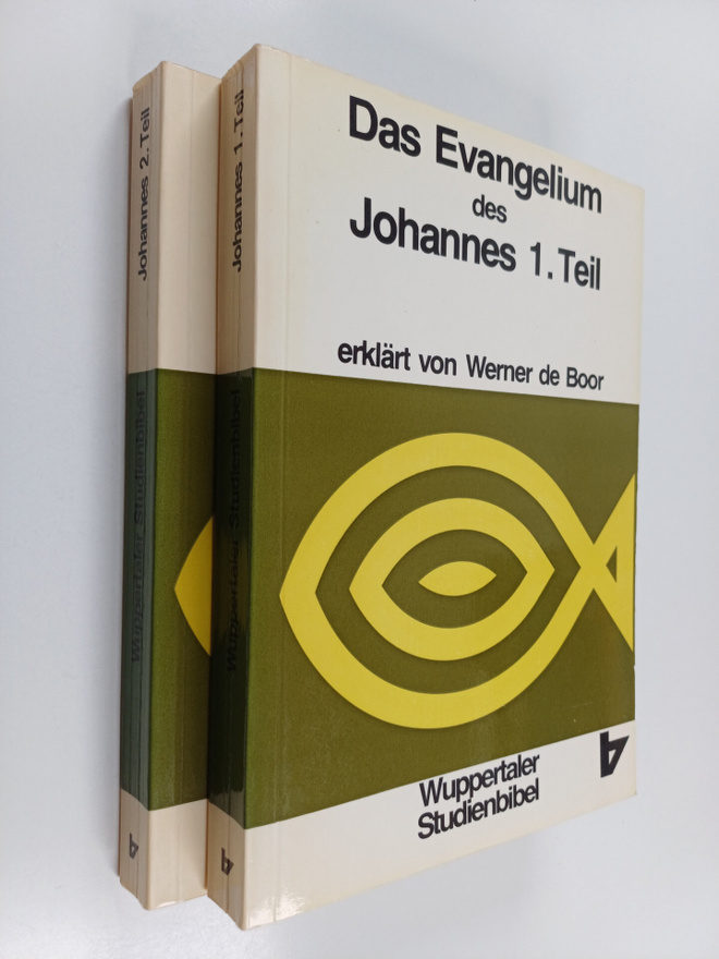 Werner de Boor : Das Evangelium des Johannes - Teil 1-2