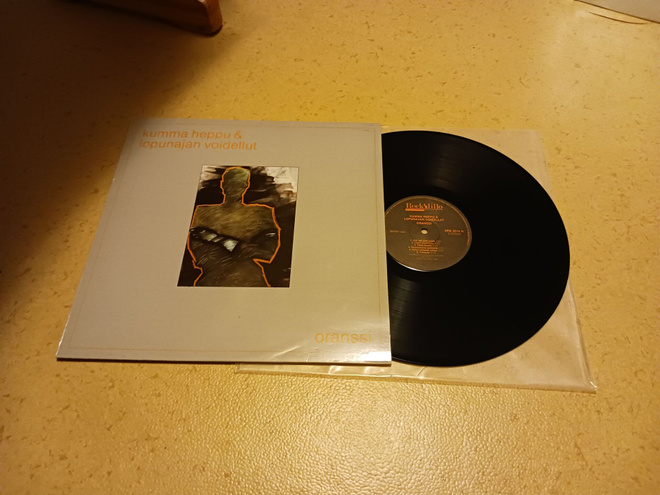 Kumma Heppu & Lopunajan Voidellut – Oranssi lp orig 1988 nm!