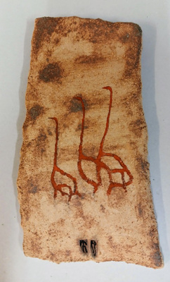 Tapani Ahtonen "Lintu-aihe" Cave-art sarja