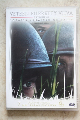 Veteen piirretty viiva, DVD.