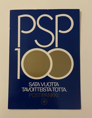 Postipankki 100 vuotta -postikortti