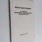 Ernst-August Gutt : Relevance theory : a guide to success... - pikkukuva 1