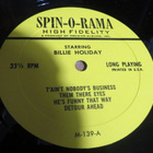 BILLIE HOLIDAY ~ Lonely Blue Child ~ LP - pikkukuva 3