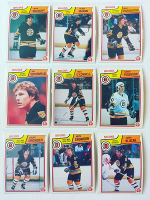 83-84 Opc - Boston Bruins 12kpl