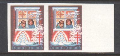 Tub joulumerkki 1978 Hammastamaton pari