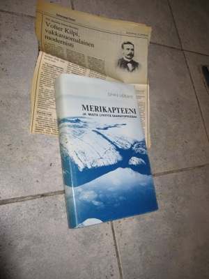JUHANI MERILAHTI - merikapteeni NUMEROITU +VOLTER KILPI LEHT
