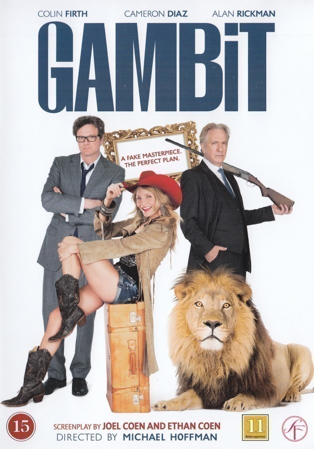 Joel & Ethan Coen: GAMBIT (2012) Colin Firth, Cameron Diaz