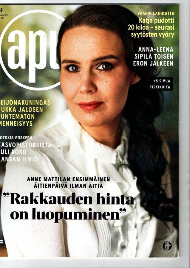 Apu n:o 19 2024 Anne Mattila. BOTOX. Jukka. Anna-Leena.