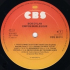 BOB DYLAN :: EMPIRE BURLESQUE :: VINYYLI LP 1985 - pikkukuva 3