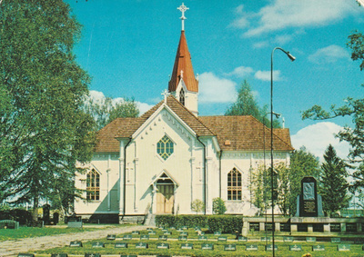 KIRKKOKORTTI - REISJÄRVEN KIRKKO - 1