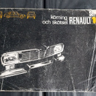 RENAULT 16 ruotsinkielinen käsikirja 1972 - pikkukuva 1