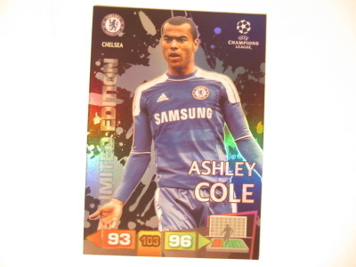 Adrenalyn XL CL 2011-12 limited edition Ashley Cole