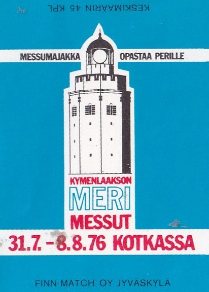 Kotka, Kymenlaakson  Meri Messut  1976   2/15
