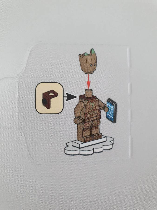 LEGO Groot with Phone and Stand