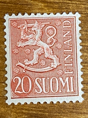 LEIJONAMALLI 1954 20MK**